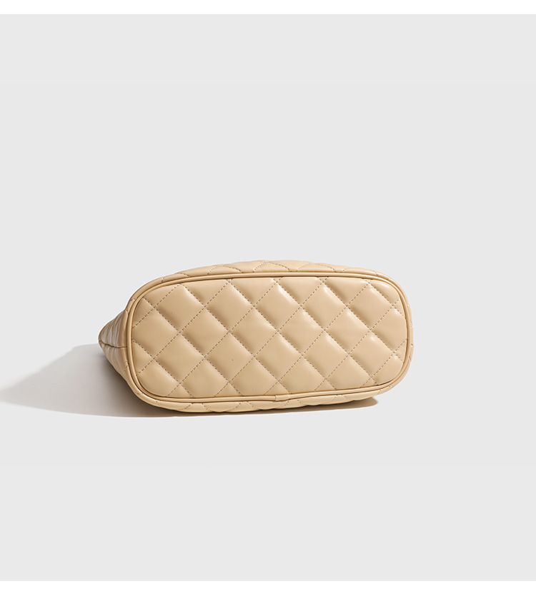 Borsa da donna, stile pigro, alla moda, con catena rombica, grande capacità, semplice, da viaggio, a tracolla, sottobraccio_voghion.com