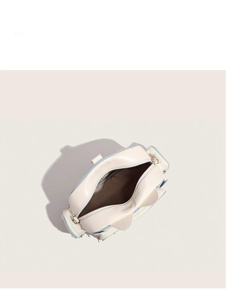 Borsa a tracolla zaino piccola e carina, morbida e trasparente, per bambini, versatile, con cartoni animati, cibo, moda_voghion.com