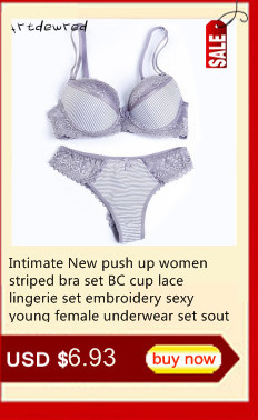 Sexy String Kant Push Up Bh Set Lingerie Vrouwen Ondergoed Intimi Borduren Bloemen Zwart Wit Big Size Bh Korte_voghion.com