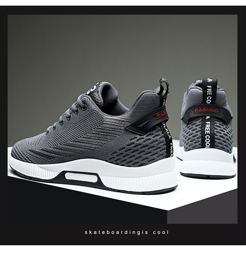 Nuovo interno 6cm uomo sport tempo libero aumento 8cm scarpe in rete traspirante 46 codice grande codice_voghion.com