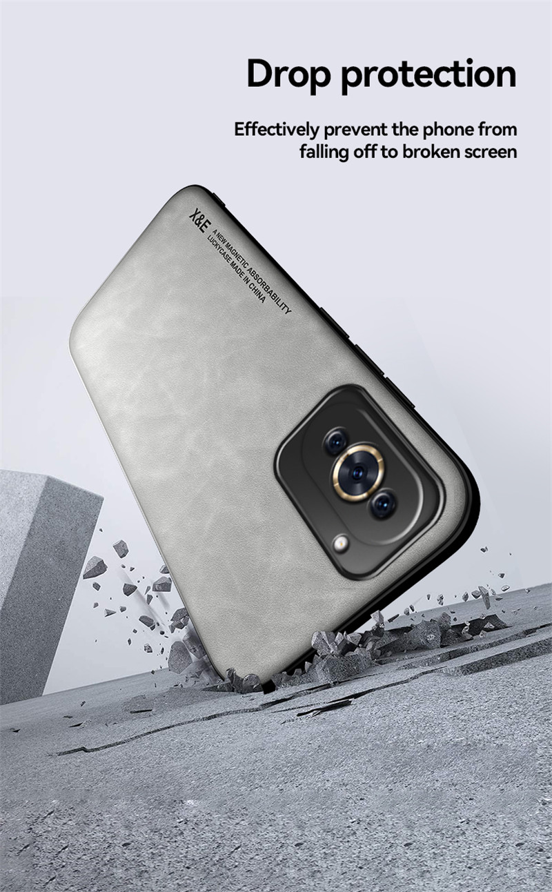 Custodia antiurto in pelle retrò di lusso per Huawei Nova 10 9 SE 7 Pro 6 5 P50 P30 Pro P20 P40 Lite con cornice in silicone morbido_voghion.com