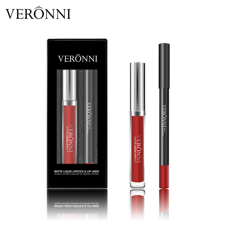 2023 new Gloss & Lipliner Set Pencil Moisturizer Long Lasting Waterproof Matte Lipstick Lip Stick Lipgloss Brand liner stick glo_voghion.com