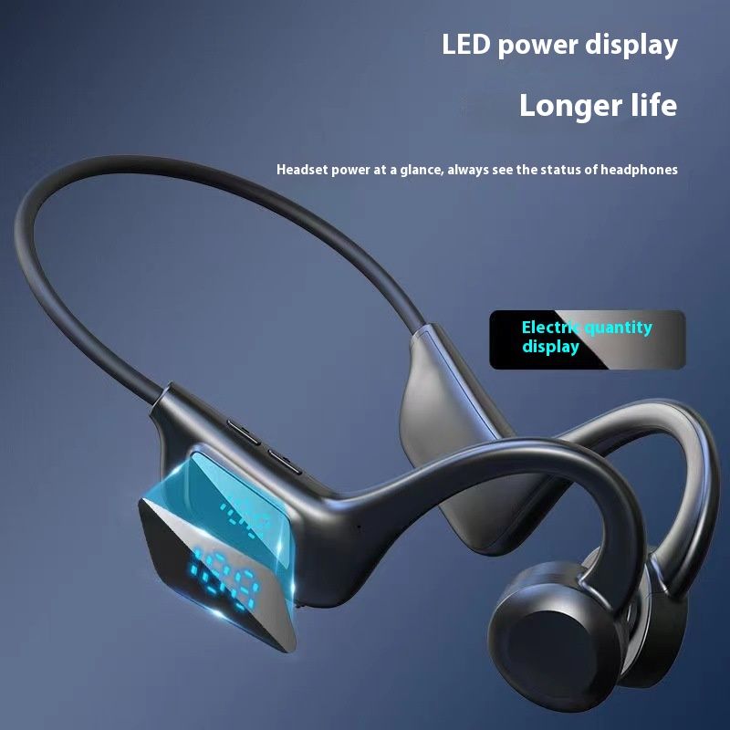 Écouteurs sans fil Bluetooth 5.2 à conduction osseuse Huaqiangbei_voghion.com