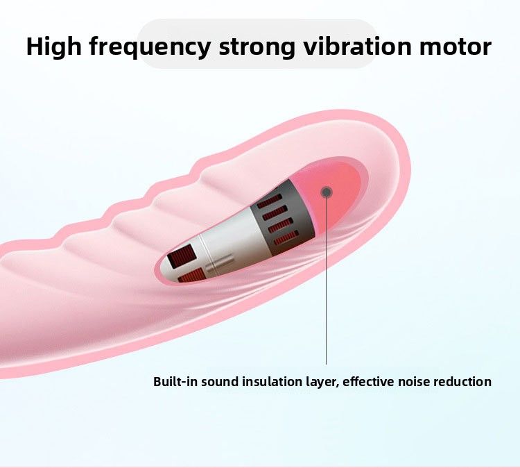 Vibratore AV a doppia vibrazione con riso glutinoso transfrontaliero Tise per donne, masturbatore inseribile in silicone_voghion.com