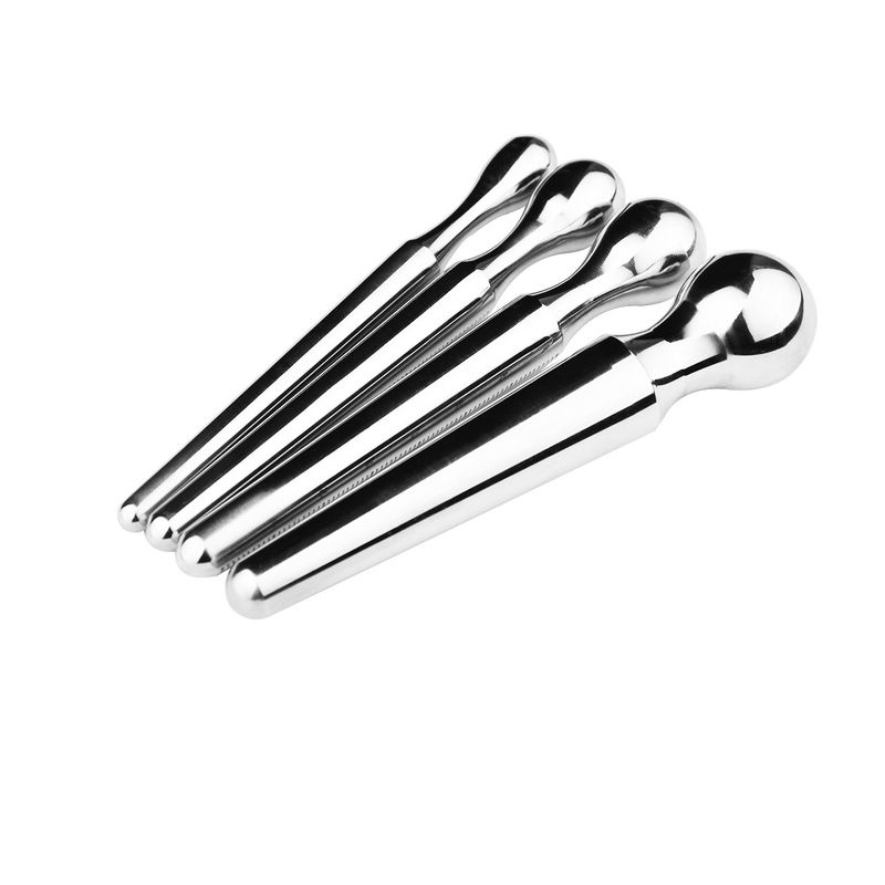 Sexy Smooth Stainless Steel With Scale Horse Eye Stick Novice White Open Urethral Expansion Masturbation Device Male And_voghion.com