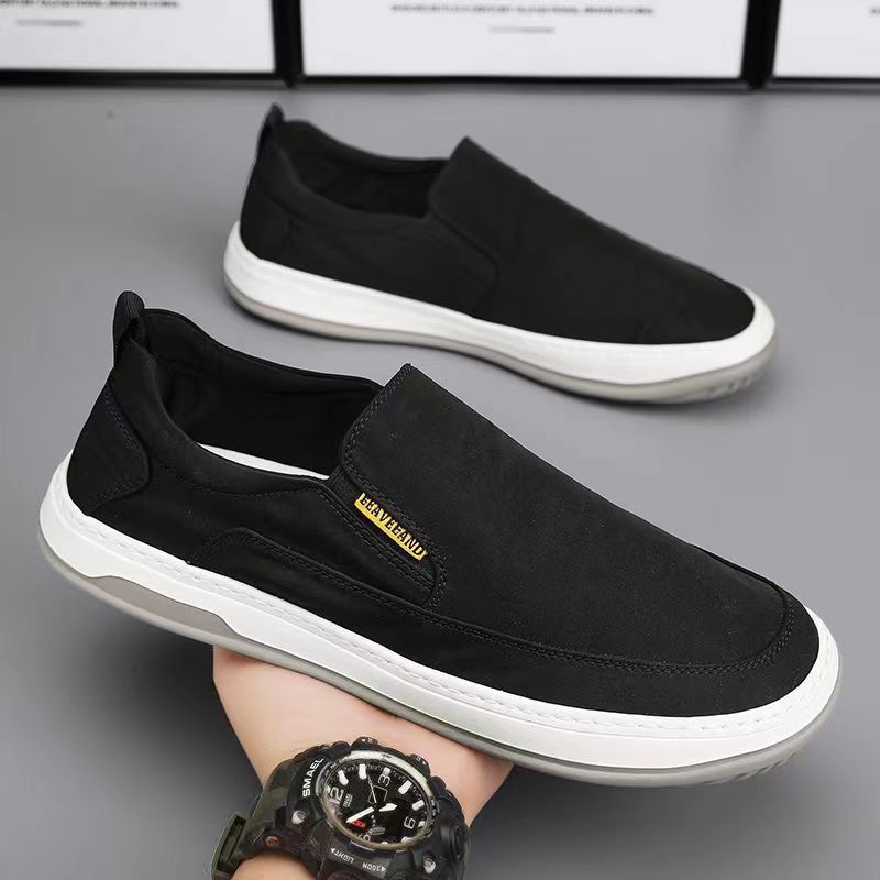 Scarpe sportive da uomo estive in tela traspiranti con suola morbida e comoda, stile Old Beijing, 2025_voghion.com
