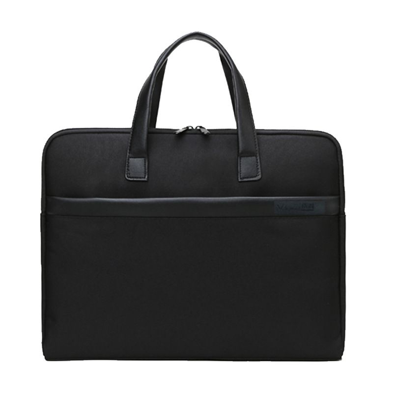 Portable Document Briefcase File Large Capacity Office Business Casual Meeting Bag_voghion.com