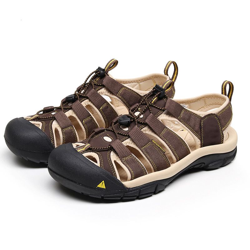 KEN Sandalen mit geschlossener Zehenpartie für Damen und Herren, trendige, rutschfeste Outdoor-Schuhe für Paare_voghion.com