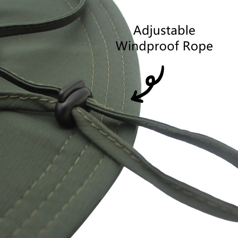 Cappello da pescatore da donna alla moda Connectyle, regolabile, traspirante, antivento, ad asciugatura rapida, protezione UV, tesa larga, per sole, all'aperto, tutti i giorni_voghion.com