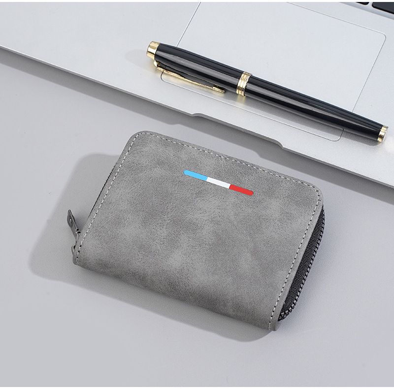 Baellerry New Men's Card Wallet, Simple Retro, Multi-card Design, Organ Style Structure, Set Of Card Wallet, Coin Purse, ID Bag, Card Holder In One._voghion.com