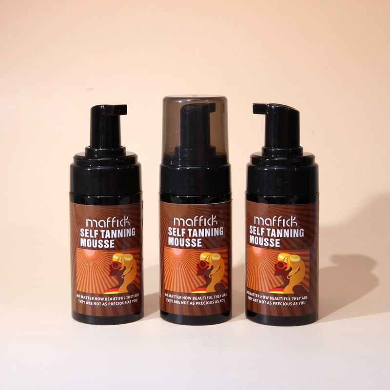 Scrub e trattamenti per il corpo Maffick Tanning Mousse Bubble Bronze Sun Free Sunbathing Sun Boosting Spot_voghion.com