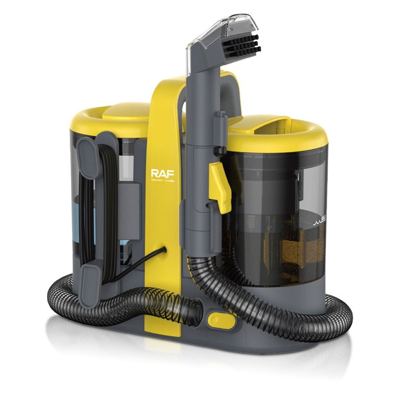 RAF European Standard Fabric Cleaner, Spray & Aspirazione, Macchina per la pulizia di tappeti, tende e divani integrata_voghion.com