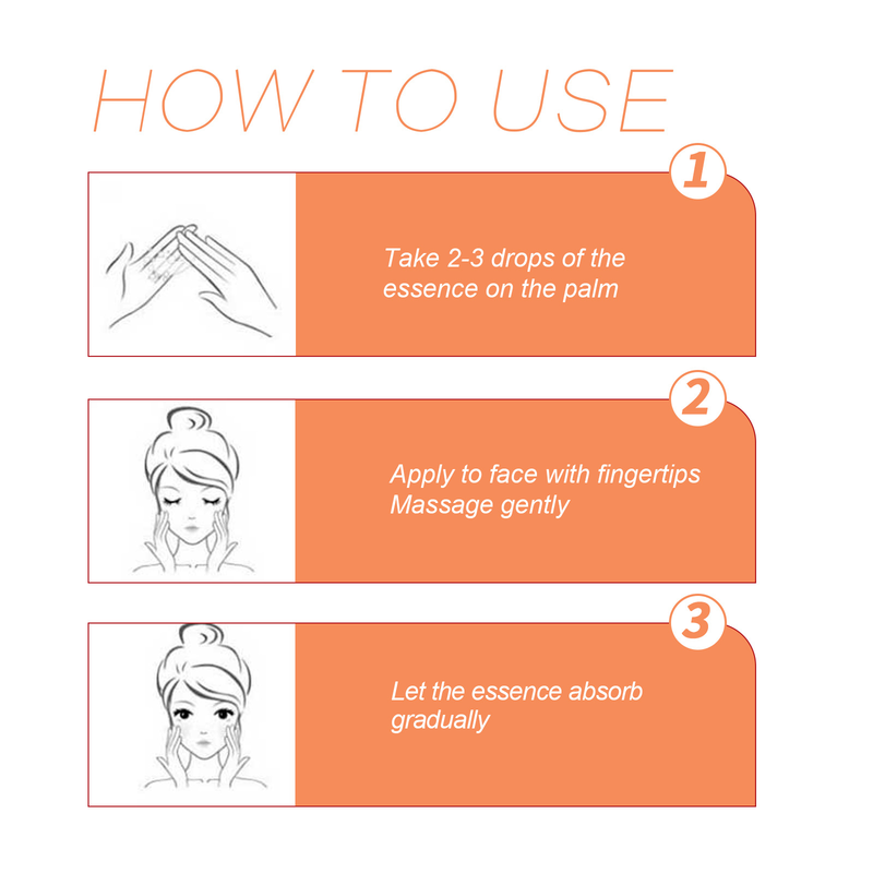 Sérum Anti-rides, éclaircissant, blanchissant, Lifting, raffermissant, estompe les ridules, répare la peau, hydrate, Essence Anti-vieillissement, 30ml_voghion.com