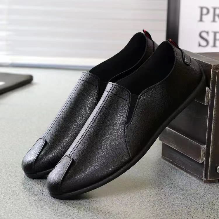 Mocassini primaverili slip-on da uomo in pelle casual Euro Step_voghion.com