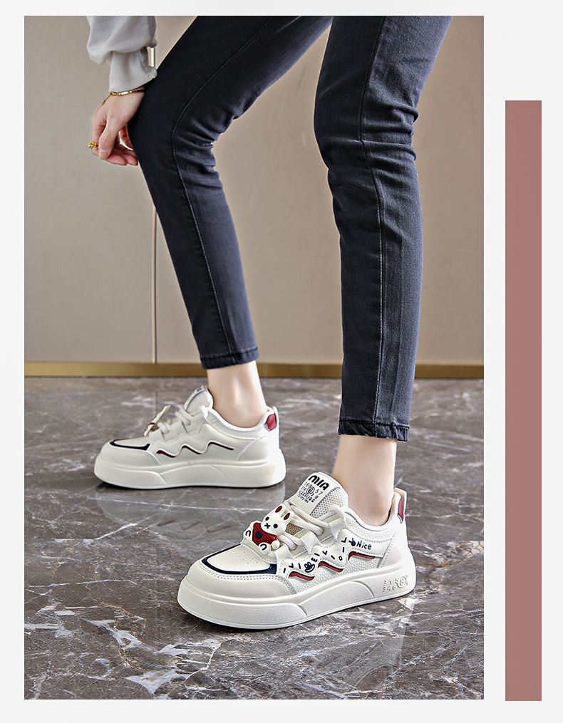 Scarpe sportive casual da donna alla moda, con fondo spesso, multifunzionali, per studenti_voghion.com
