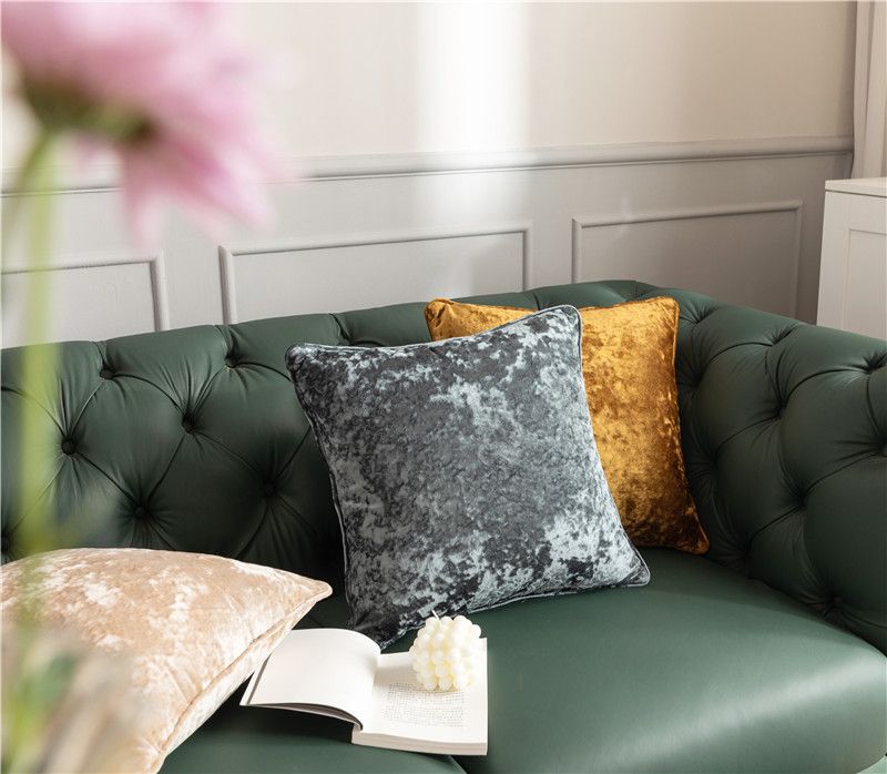 Neuer modischer, gestrickter, garngefärbter Hahnentrittmuster-Plaid-Quasten-Modell-Sofakissen-Kissenbezug im nordischen Stil_voghion.com