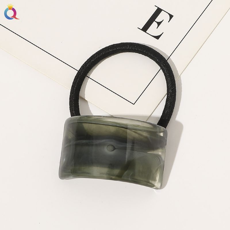 Set di elastici per capelli in acetato - Scrunchies spessi per donna (elastici morbidi per capelli, elastici per coda di cavallo antiscivolo)_voghion.com