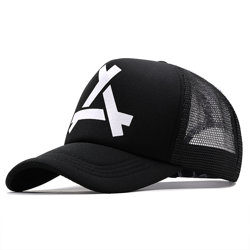 Zomer Unisex Heren Vissen Baseball Caps Dames Ademend Mesh Snapback Hoeden Rood Zwart Casual Sport Hoeden 3D Print Cap_voghion.com