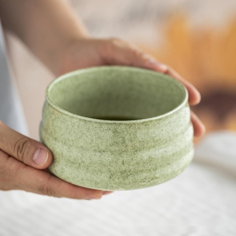 Ceramic Japanese Matcha Set With Bamboo Whisk, Hundred Books Stand, Song Dynasty Tea Ceremony Gift Box_voghion.com