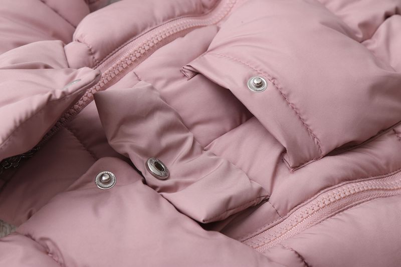 Pelele de invierno premium con capucha para bebé Mother & Kids: mono grueso acolchado de algodón para bebés y niños pequeños (66-90 cm), unisex, manga larga, con cremallera_voghion.com