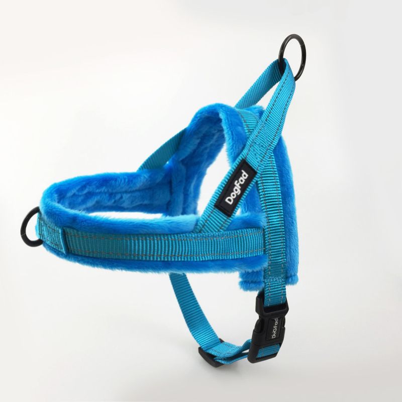 Pet With Plush Comfortable Inner Lining, Leash, Outdoor Sports Vest, Dog Harness_voghion.com
