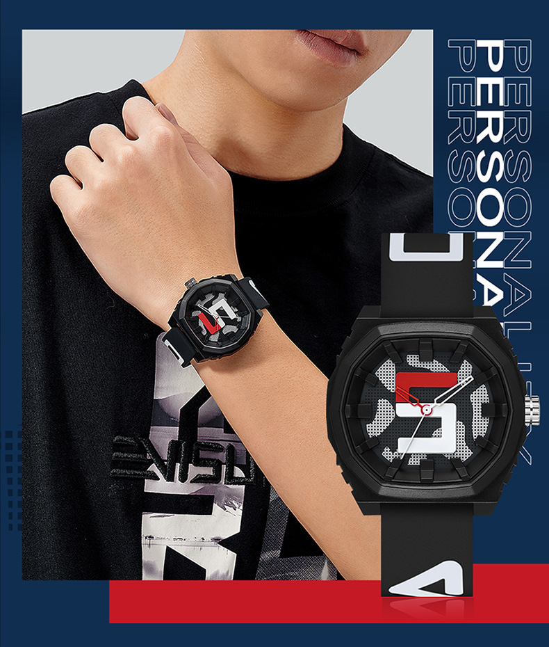 Sanda New 3206 Silicon Tape Male Female Student Trendy, Cool, Simple and Personalized Children's Quartz Watch_voghion.com