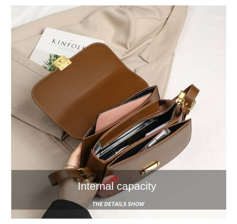VINEY Bag Ladies 2025 Nová Crossbody kabelka Tofu taška Jedno rameno v podpaží Malá taška Vysoce kvalitní dámská taška z pravé kůže_voghion.com