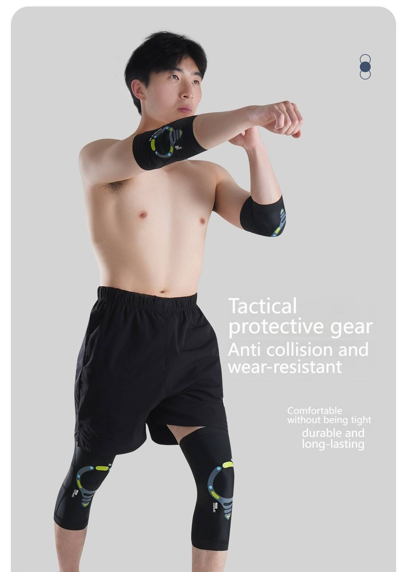 Breathable Knee Support Brace For Running, Basketball & Cycling - Lightweight Compression Sleeve For Men & Women (Single/Pair/Set, Black, S/M/L/XL)_voghion.com