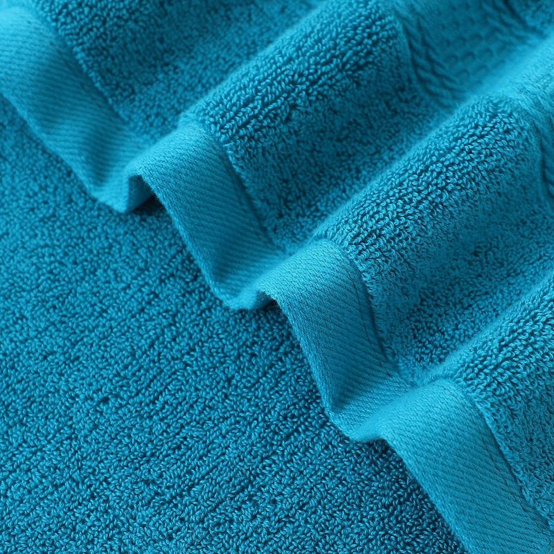 Pure Cotton Household Towel Set (6 Pieces), Including Bath Towels, Face Towels, Shower Towels And Hand Towels_voghion.com