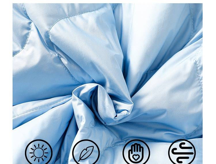 Men's Lightweight Down Jacket – Feather Filling Coats, Slim Fit, Black/Beige/Blue Men's Clothing_voghion.com