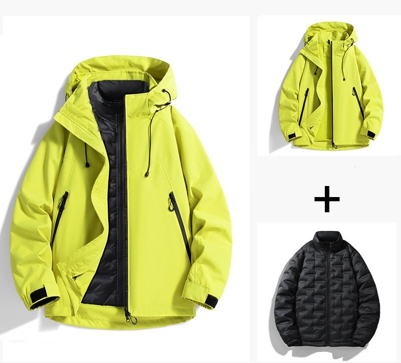 Bird Family Matching Couple's Two-Piece Waterproof Windproof Jacket Set Men's Waterproof Windproof Jacket Women's Waterproof Windproof Jacket_voghion.com