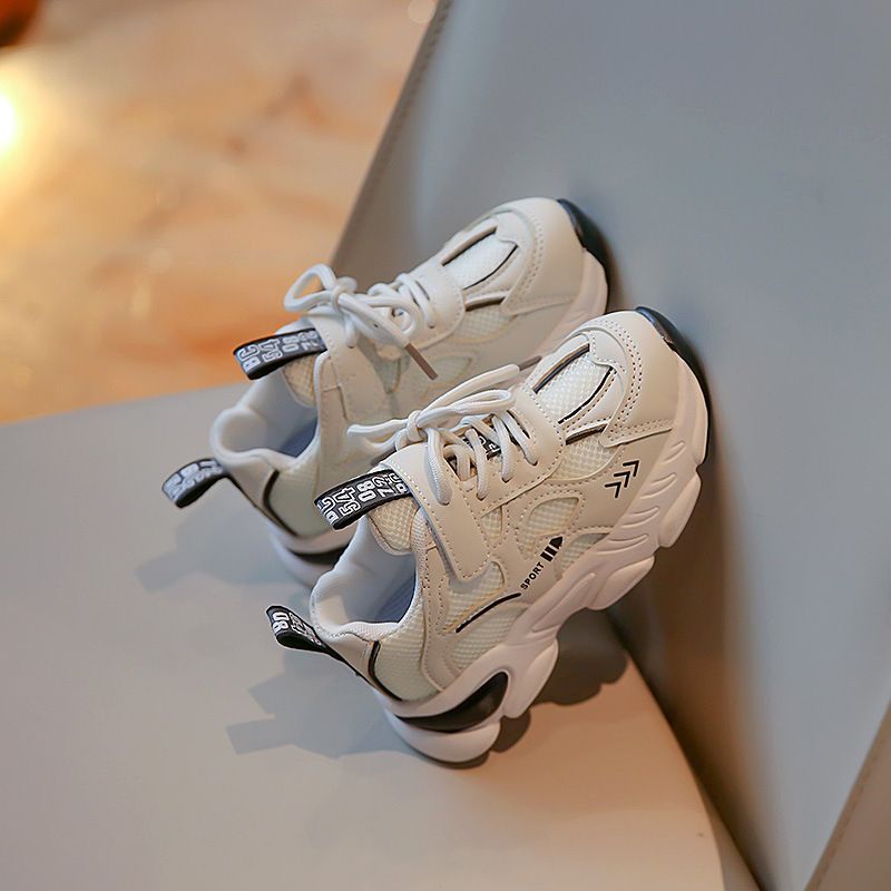 Children's Sports 2025 New Spring Single For Boys, Korean Version, Trendy Style, Middle-aged Children, Dad, Girls'_voghion.com