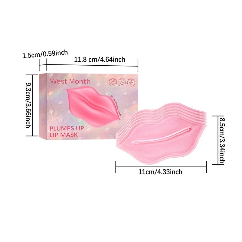 Feuchtigkeitsspendende Lippenmaske, doppelte Lippenbefeuchtung und feuchtigkeitsspendende Lippenreparatur, feuchtigkeitsspendende Lippenmaske_voghion.com
