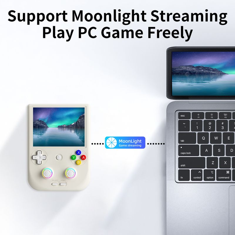 ANBERNICRG406V nouvelle version verticale Android portable arcade nostalgique grand écran console de jeu streaming_voghion.com