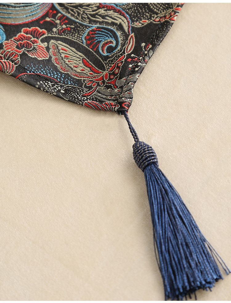 Classic Elegant Table Runner - Premium Fabric Dining Table Decor For Home Long Decorative Tablecloth_voghion.com