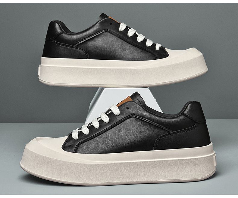 Schuhe mit dicker Sohle und Erhöhung, Herren-Sport- und Freizeitschuhe, Herren-Arbeitsschuhe_voghion.com