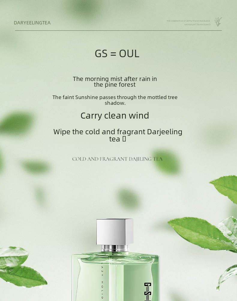 Nuovo profumo Gushi Darjeeling Profumo per uomo e donna Fragranza duratura Spray di profumo fresco Profumo Gulong_voghion.com