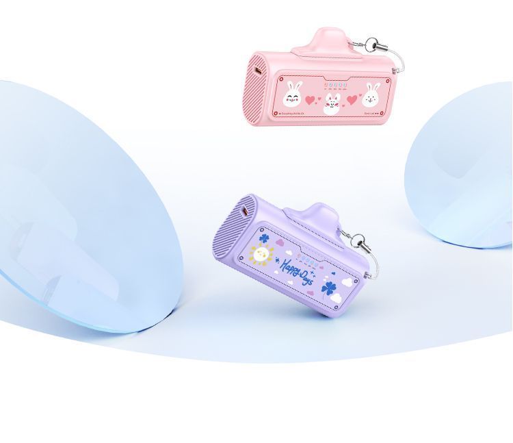 Ailijia Capsule Power Bank Fast Charging Compact Dual Port Compatible With IPhone Huawei Xiaomi Portable_voghion.com