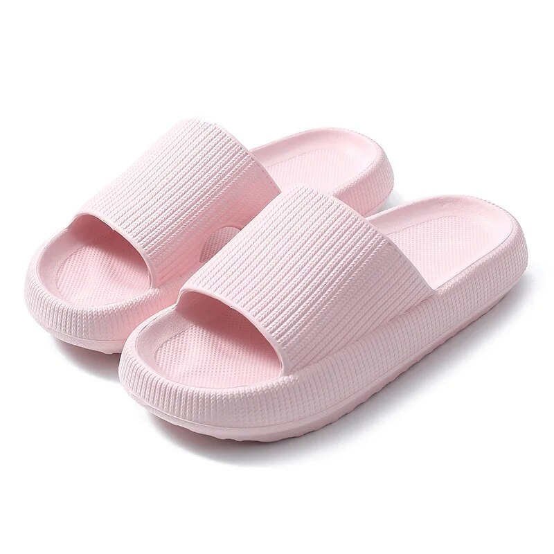 Neue Dicke Plattform Badezimmer Hause Frauen Mode Weiche Sohle Eva Indoor Sandalen Nicht-Slip Flip Flop Männer Hausschuhe_voghion.com
