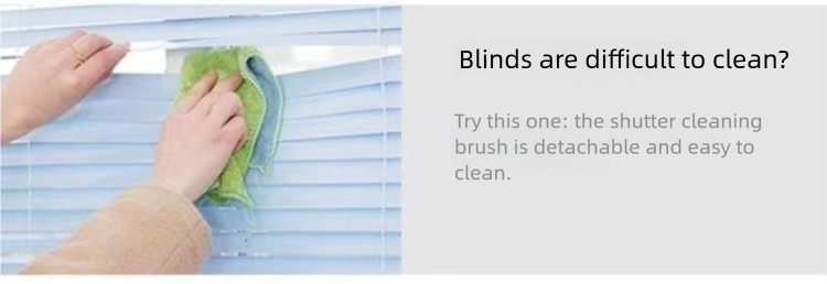 Plush Blinds Dust Removal Vent Gap Brush Cleaning Air Conditioner Grille Soft Bristle Window Cleaner_voghion.com
