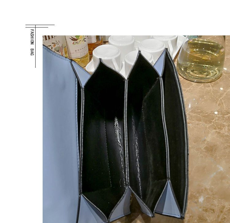 Net red spot women's bag 2023 woven flower new double layer tide single shoulder crossbody bag hundred chain small square bag_voghion.com