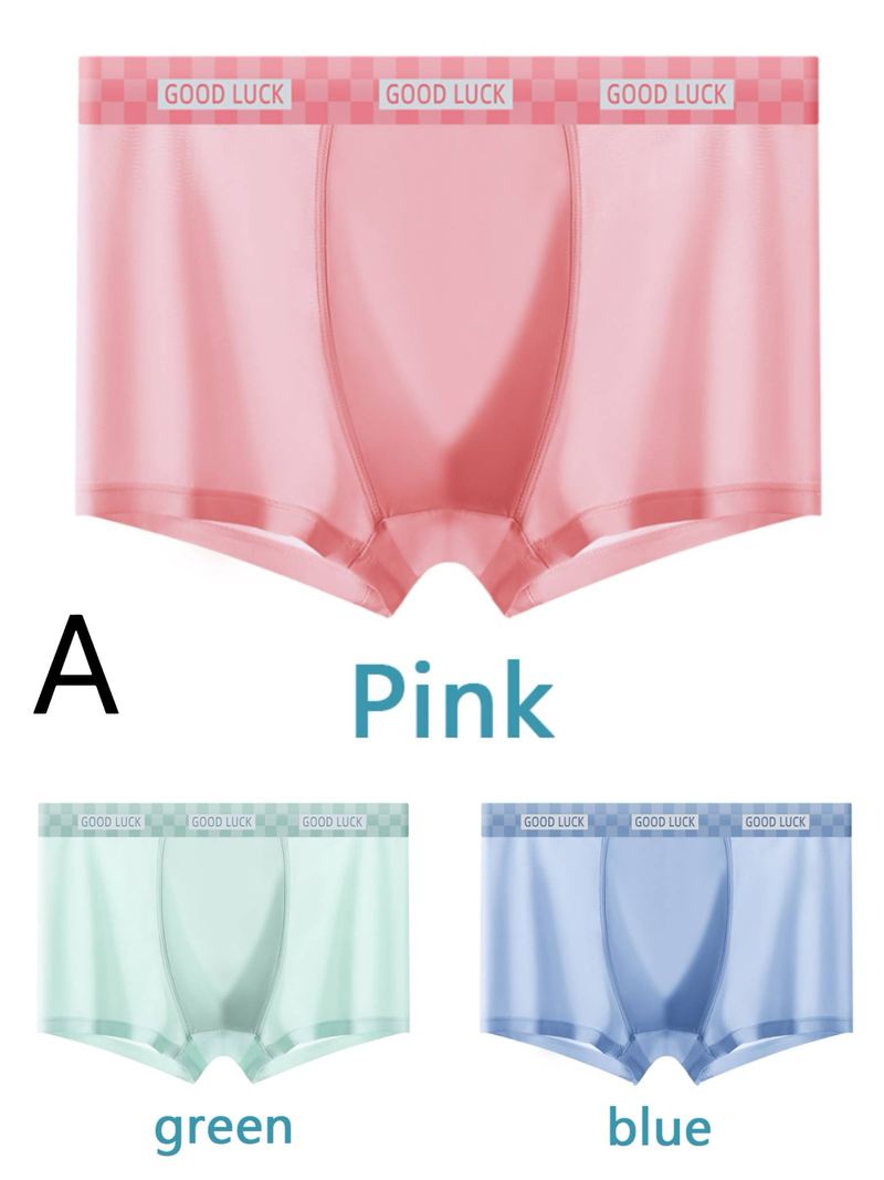 3PCS high quality men's boxer shorts summer L-5XL_voghion.com