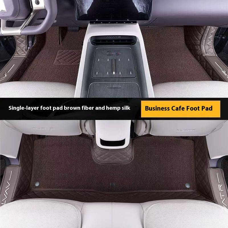 Tapis de sol intérieur Avatr12, coussinet de pied, tapis de voiture, respectueux de l'environnement et sans odeur, antidérapant et résistant à l'usure_voghion.com