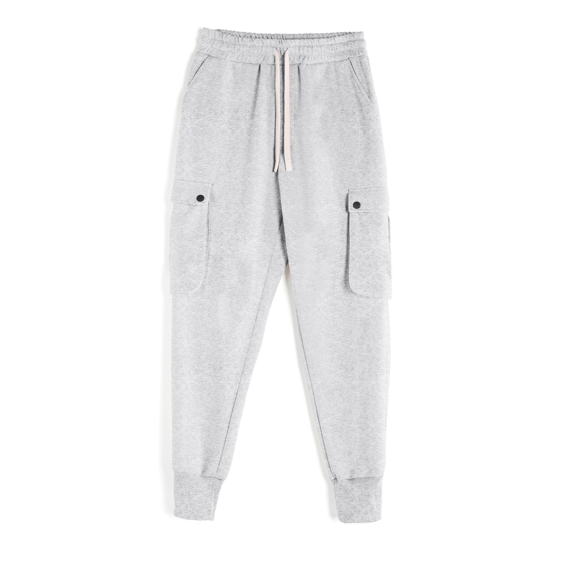 Men's Clothing workwear cropped trousers sports leisure daily outdoor running training wear_voghion.com