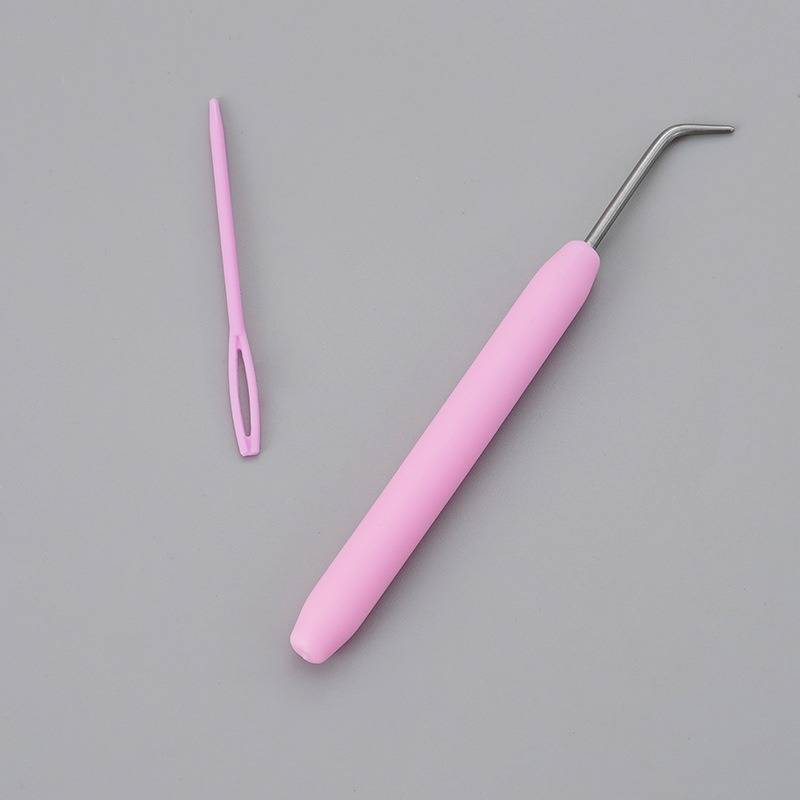 Simple Braider Cord Winder Double Head Hand DIY Knitting Tool Set_voghion.com