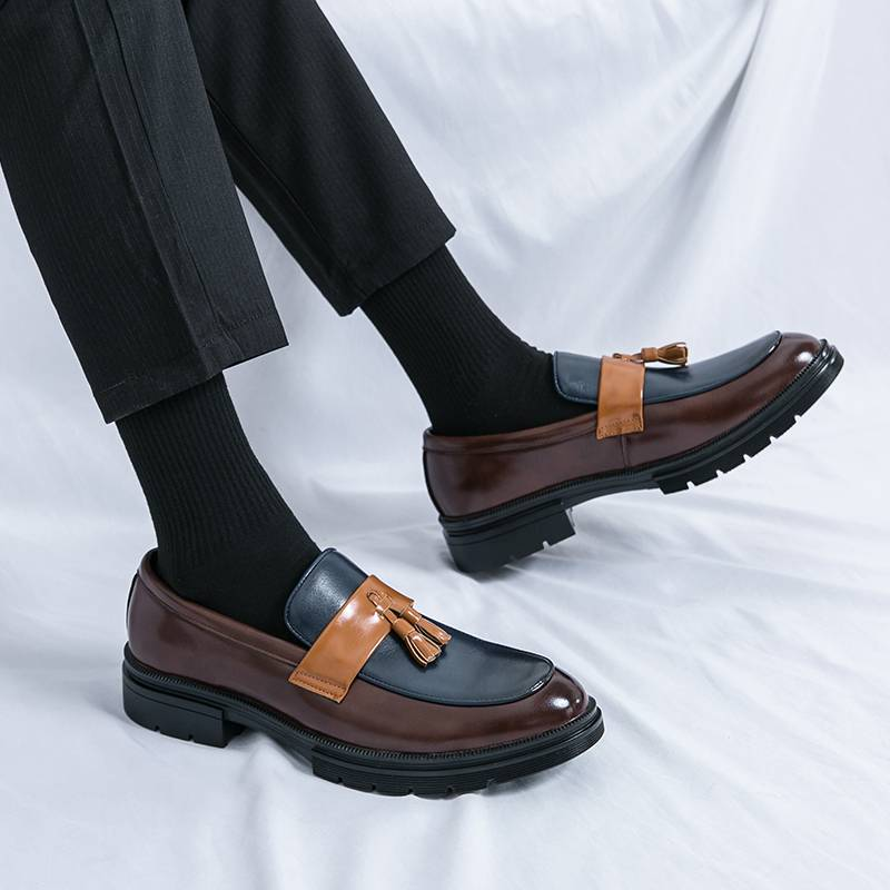 Hochwertige Lederschuhe für Herren, formelle Oxfords, Halbschuhe, zum Autofahren, Party, Dating, Business, Arbeit, Schuhe mit Quaste, Größe 38–46_voghion.com