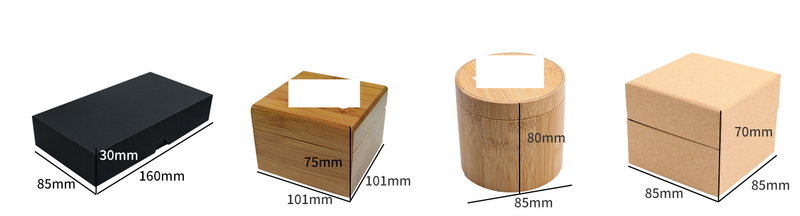 Uhrenaufbewahrungsbox, modische, schlichte Bambusbox, Radiumschnitzerei, exquisite Uhrenverpackungsbox aus Papier_voghion.com