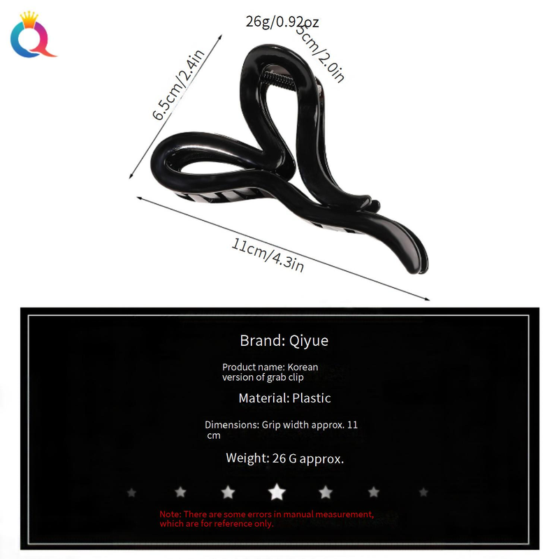 Fermaglio per capelli a forma di cuore grande, accessorio per capelli estivo di alta qualità da donna, con fermaglio per capelli a forma di squalo._voghion.com