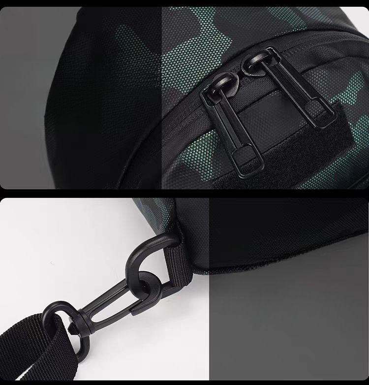 Mochila multifuncional de doble caña Lure, bandolera de un solo hombro, impermeable, para exteriores, para guardar objetos pequeños, riñonera_voghion.com