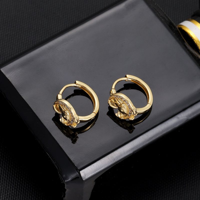 Geometric Full Of Zirconium Love Multi Layer Versatile Ear Clips Retro Street Romantic Earrings_voghion.com